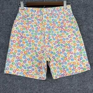 Vintage Not Guilty shorts women's size 14 colorful polka‎ dot Y2K festival